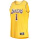 Youth Los Angeles Lakers D'Angelo Russell Fanatics Gold Fast Break Player Jersey - Icon Edition