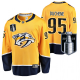 Men's Nashville Predators Matt Duchene 2022 Stanley Cup Playoffs #95 Gold Home Jersey