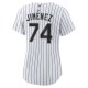 Women's Chicago White Sox Eloy Jimenez Nike White Home Replica Player Jersey