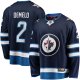 Men's Winnipeg Jets Dylan DeMelo Fanatics Navy Breakaway Player Jersey