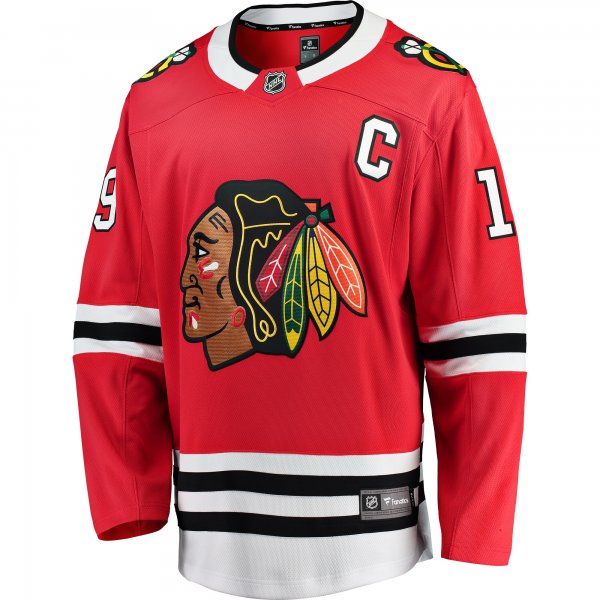 Youth Chicago Blackhawks Jonathan Toews Fanatics Red Home Breakaway Player Jersey