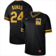 Men's Nike Pittsburgh Pirates #24 Barry Bonds Black Cooperstown Collection Legend V-Neck MLB Jersey