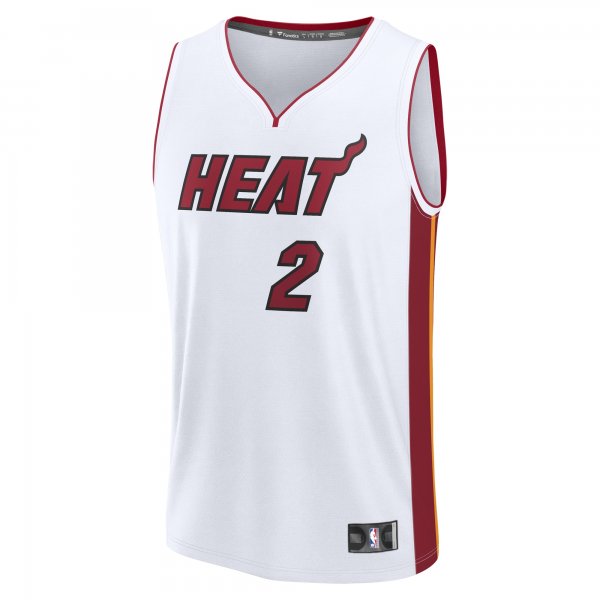 Youth Miami Heat Terry Rozier Fanatics White Fast Break Player Jersey - Association Edition