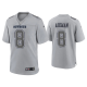 Troy Aikman Gray Atmosphere Fashion Game Jersey