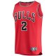 Youth Chicago Bulls Lonzo Ball Fanatics Red Fast Break Road Replica Jersey - Icon Edition