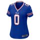 Women's Buffalo Bills Keon Coleman Nike  Royal Game Jersey