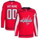 Men's Washington Capitals  adidas Red Home  Primegreen Custom Jersey