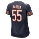 Women's Chicago Bears Khalid Kareem Nike  Navy Team Game Jersey