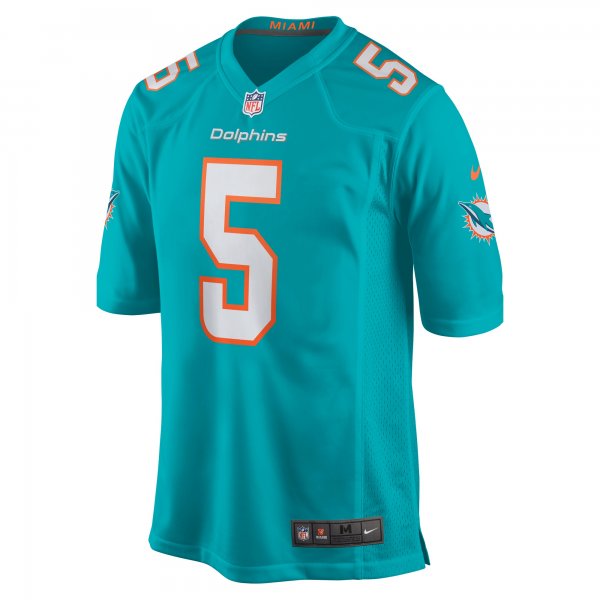 Men's Miami Dolphins Jalen Ramsey Nike Aqua Team Color Game Jersey