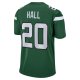 Men's New York Jets Breece Hall Nike Green Player Game Jersey