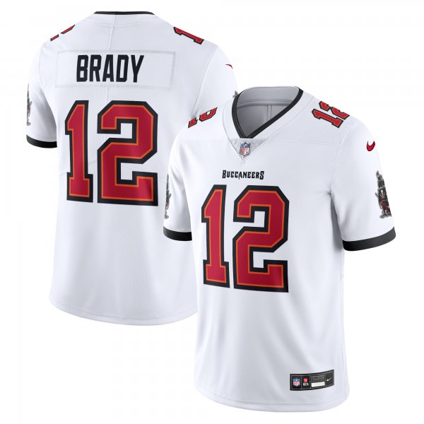 Men's Tampa Bay Buccaneers Tom Brady Nike White  Vapor Untouchable Limited Jersey