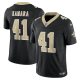 Men's New Orleans Saints #41 Alvin Kamara Nike Black Vapor F.U.S.E. Limited NFL Jersey