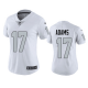 Women's Nike Las Vegas Raiders #17 Davante Adams White Stitched Limited Jersey