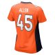 Women's Denver Broncos Christopher Allen Nike Orange Game Player Jersey