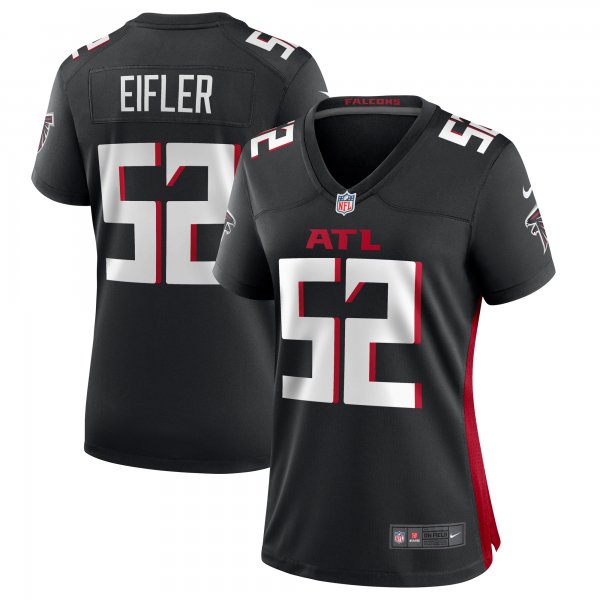 Women's Atlanta Falcons Milo Eifler Nike  Black  Game Jersey