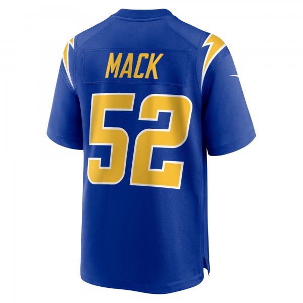 Men's Los Angeles Chargers Khalil Mack Nike Royal Alternate Game Jersey