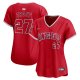 Women's Los Angeles Angels Mike Trout Nike Red Alternate Limited Player Jersey