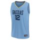 Youth Memphis Grizzlies Ja Morant Fanatics Light Blue Fast Break Replica Player Jersey - Statement Edition