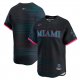 Men's Miami Marlins Nike Black 2025 City Connect Jersey