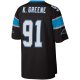 Men's Carolina Panthers Kevin Greene Mitchell & Ness Black Big & Tall 1996 Retired Player Replica Jersey