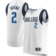 Men's Dallas Mavericks #2 Kyrie Irving Fanatics Branded Fastbreak Jersey White Association Edition