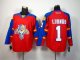 Florida Panthers #1 Roberto Luongo Red Home Stitched NHL Jersey