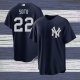 Youth New York Yankees #22 Juan Soto Nike Navy MLB Jersey