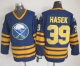 Buffalo Sabres #39 Dominik Hasek Navy Blue CCM Throwback Stitched NHL Jersey