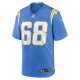 Men's Los Angeles Chargers Jamaree Salyer Nike Powder Blue Game Player Jersey