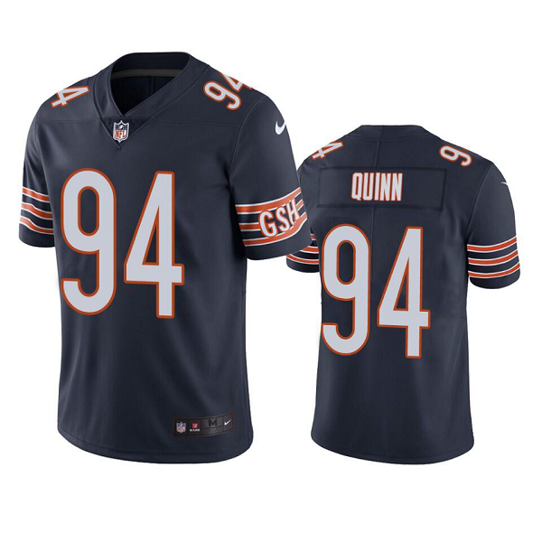 Men's Chicago Bears #94 Robert Quinn Navy Vapor Untouchable Limited NFL Jersey