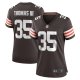 Women's Cleveland Browns Charlie Thomas Nike  Brown Team Game Jersey