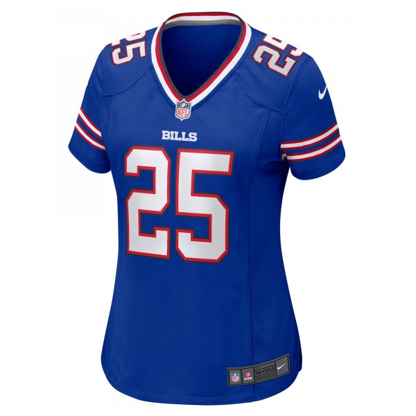 Women's Buffalo Bills Tyrel Dodson Nike  Royal Team Game Jersey