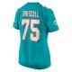 Women's Miami Dolphins Jack Driscoll Nike  Aqua Team Game Jersey