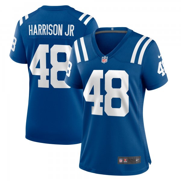 Women's Indianapolis Colts Ronnie Harrison Jr. Nike  Royal Team Game Jersey