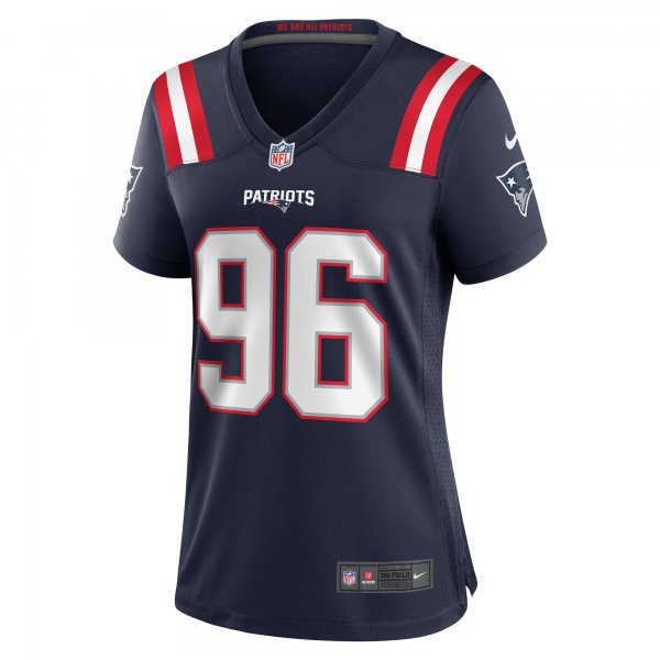 Women's New England Patriots Sam Roberts Nike Navy Game Player Jersey