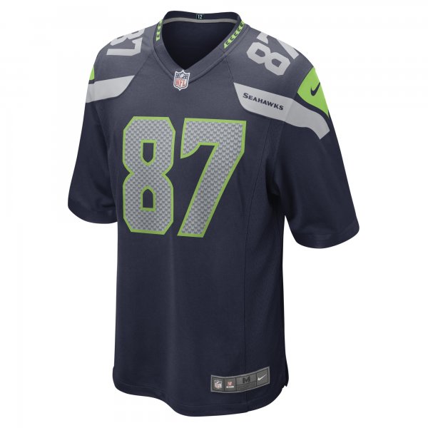 Men's Seattle Seahawks Noah Fant Nike College Navy Game Player Jersey