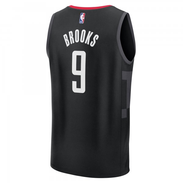 Youth Houston Rockets Dillon Brooks Fanatics Black Fast Break Replica Player Jersey - Statement Edition