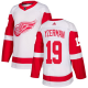 Adidas Detroit Red Wings #19 Steve Yzerman White Road Stitched NHL Jersey