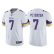 Men's Nike Minnesota Vikings #7 Patrick Peterson White NFL Vapor Limited Jersey