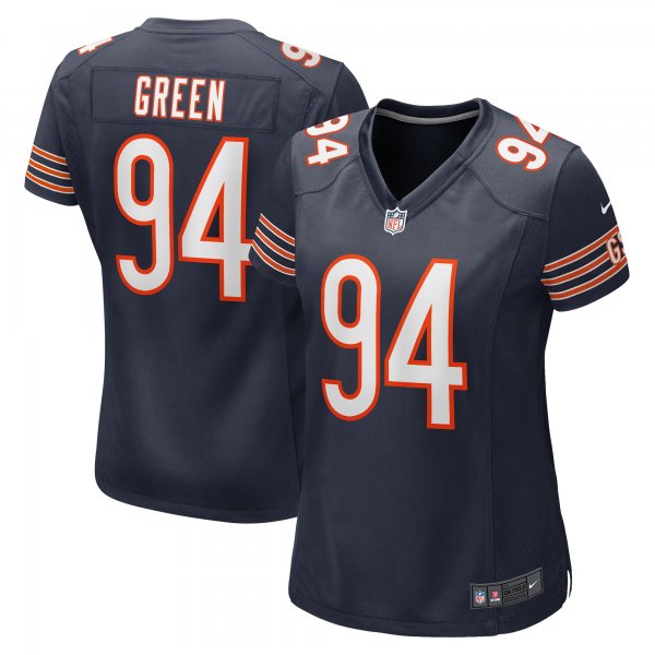 Women's Chicago Bears Rasheem Green Nike Navy Game Jersey