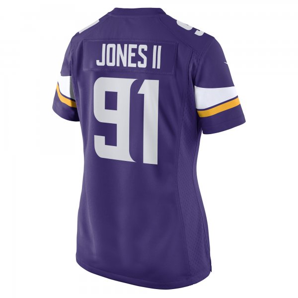 Women's Minnesota Vikings Patrick Jones II Nike Purple Game Player Jersey