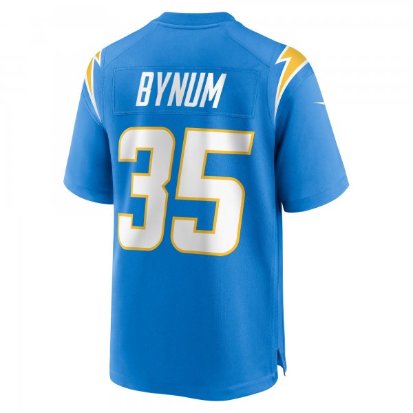 Men's Los Angeles Chargers Terrell Bynum Nike  Powder Blue Team Game Jersey