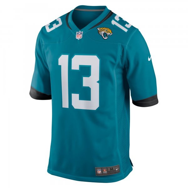 Men's Jacksonville Jaguars Christian Kirk Nike Teal Game Jersey