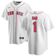 Men's Boston Red Sox Nike White Home #1 Dad MLB Jersey