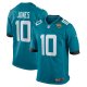 Men's Jacksonville Jaguars Mac Jones Nike  Teal Team Game Jersey