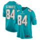 Men's Miami Dolphins Anthony Schwartz Nike  Aqua Team Game Jersey