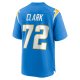 Men's Los Angeles Chargers Jerrod Clark Nike  Powder Blue Team Game Jersey