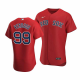 Men's Boston Red Sox #99 Alex Verdugo Red Flex Base Jersey