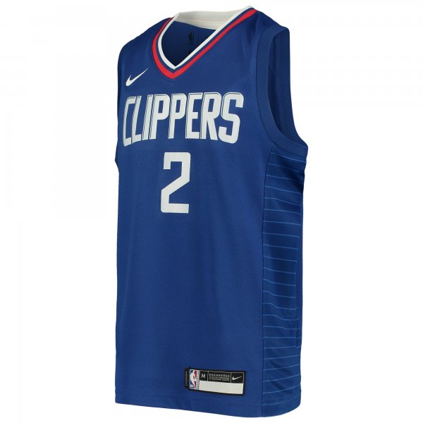 Youth LA Clippers Kawhi Leonard Nike Royal Swingman Jersey - Icon Edition