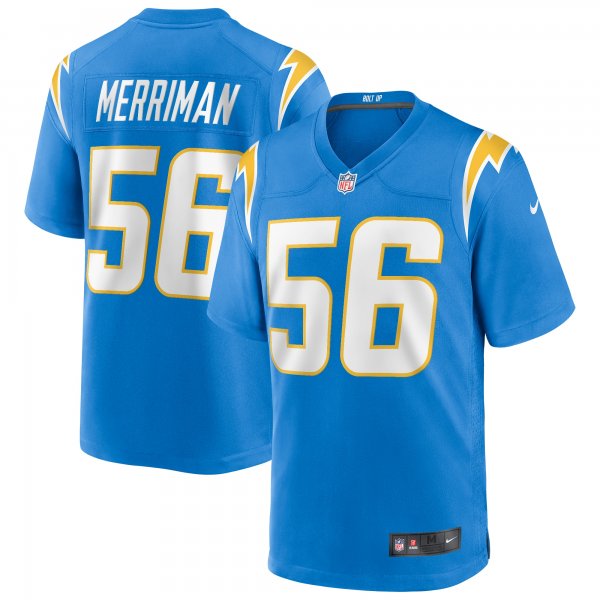 Men's Los Angeles Chargers Shawne Merriman Nike Powder Blue Game Retired Player Jersey